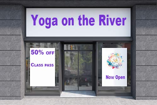 Yoga on the River store fron